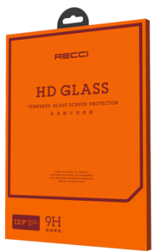 HD glass tempered glass protector box with 9H label and OTL marking